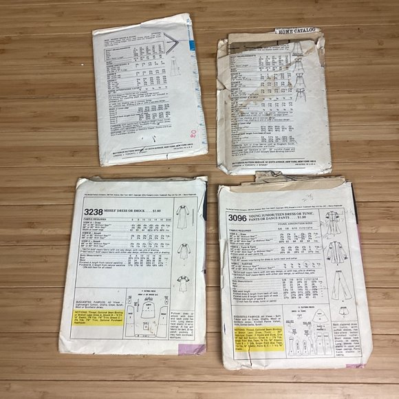 Vintage Sewing Patterns:60s & 70s size 12 - Picture 6 of 10